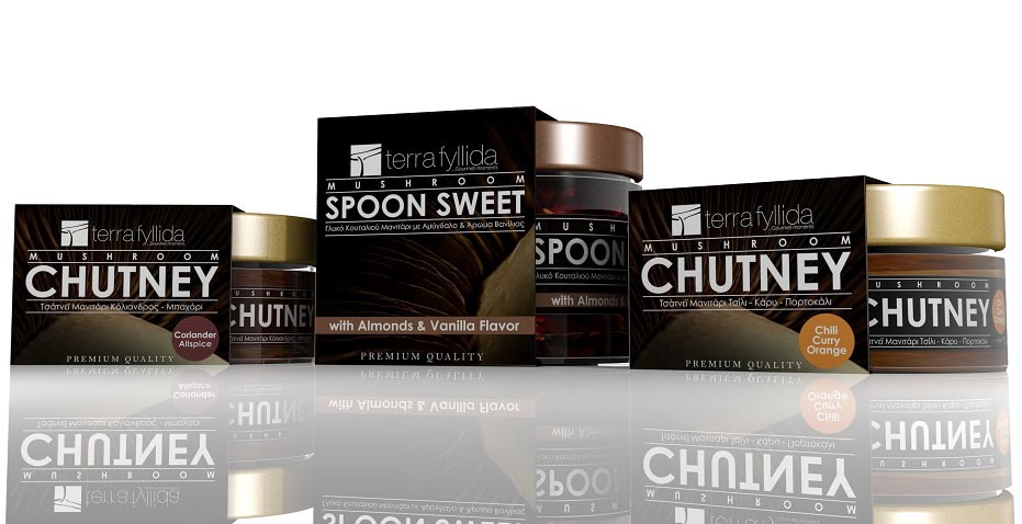 Terra Fyllida | Chutney & Γλυκό Κουταλιού Μανιτάρι Πλευρώτους στα Flora