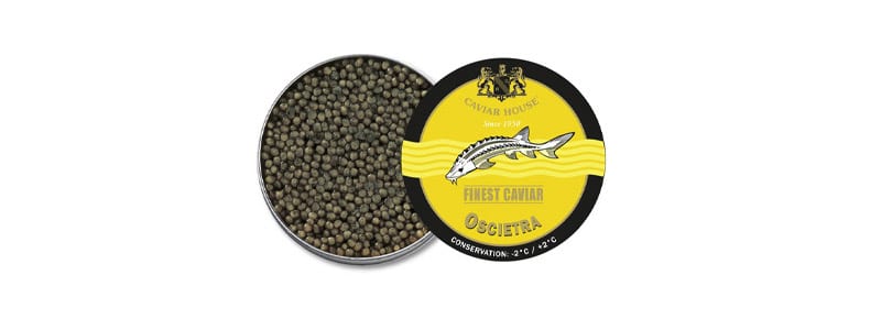 CAVIAR OSCIETRA CAVIAR HOUSE