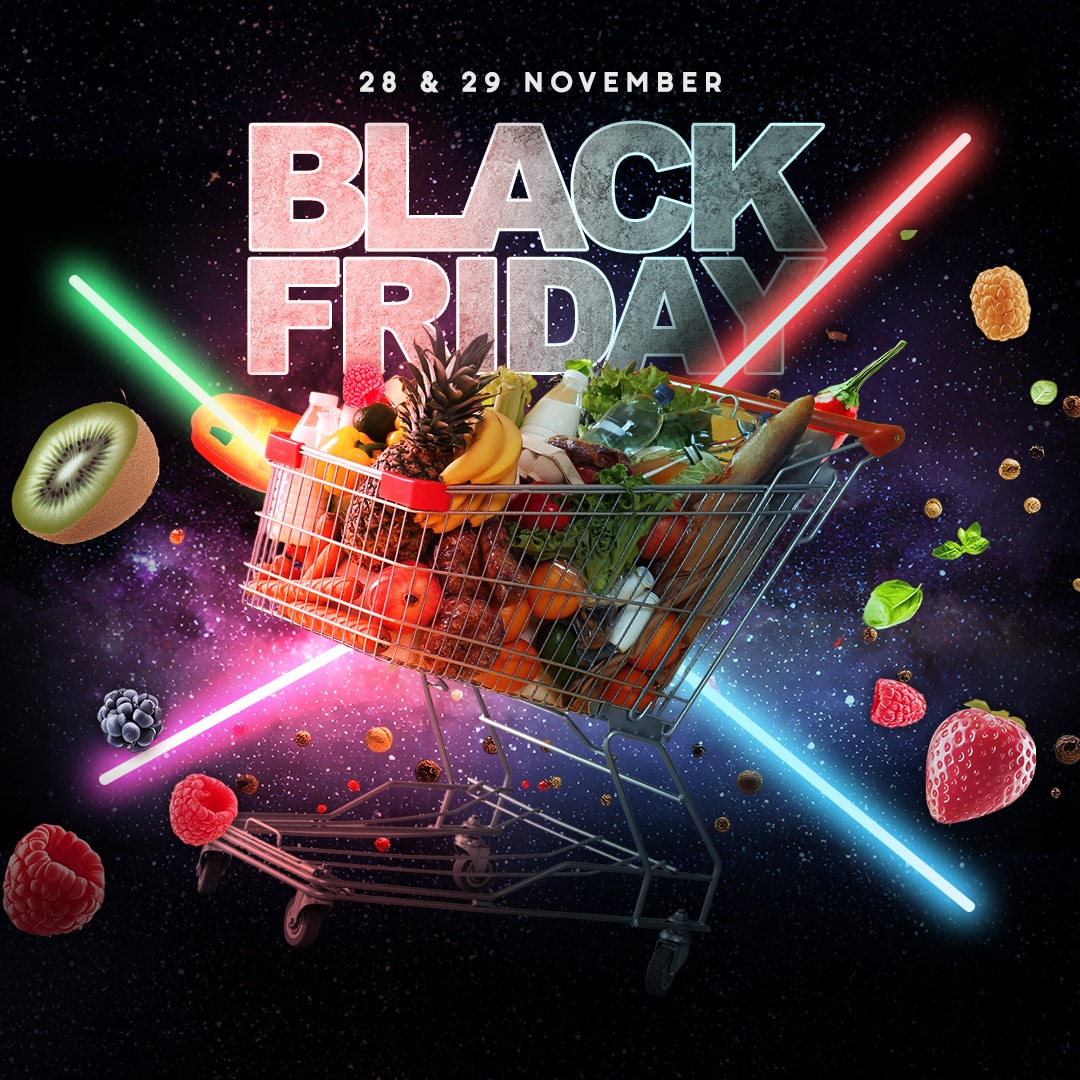 Flora Supermarkets Black Friday Website Main Banner 400x400 En